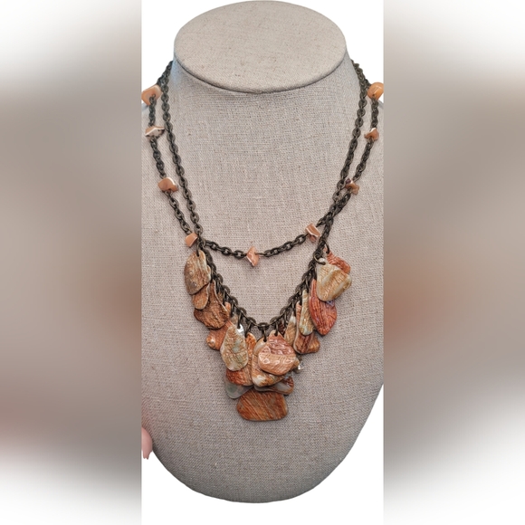 Vintage Abalone Shell Necklace - Picture 10 of 16